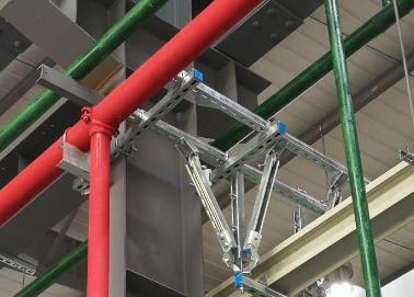 潜江该抗震支架的整体式支吊架结构协调性好